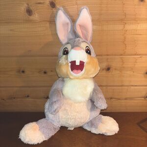 Disney Character Bambi 15” Thumper Rabbit Bunny Plush Stuffy Stocking Stuffer